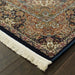 Oriental Weavers Masterpiece 5501K Dark Blue/ Multi 9'10"" x 12'10"" Indoor Area Rug M5501K300390ST