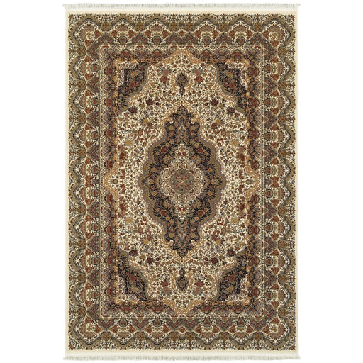 Oriental Weavers Masterpiece 5560W Ivory/ Multi 7'10"" x 10'10"" Indoor Area Rug M5560W240330ST