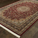 Oriental Weavers Masterpiece 090R2 Red/ Multi 9'10"" x 12'10"" Indoor Area Rug M090R2300390ST