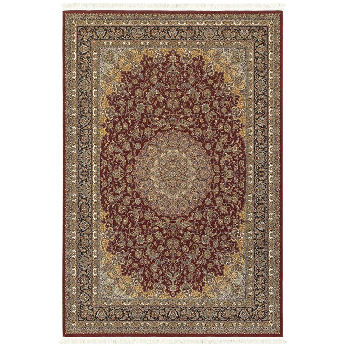 Oriental Weavers Masterpiece 090R2 Red/ Multi 7'10"" x 10'10"" Indoor Area Rug M090R2240330ST