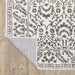 Oriental Weavers Montecito 2062H Grey/ White 6'7"" x 9'6"" Indoor Area Rug M2062H200296ST