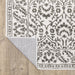 Oriental Weavers Montecito 2062H Grey/ White 9'10"" x 12'10"" Indoor Area Rug M2062H300394ST