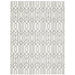 Oriental Weavers Montecito 4158W White/ Grey 9'10"" x 12'10"" Indoor Area Rug M4158W300394ST