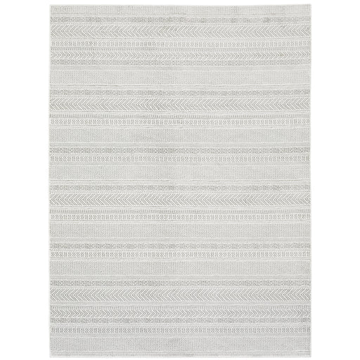 Oriental Weavers Montecito 4929E White/ Grey 9'10"" x 12'10"" Indoor Area Rug M4929E300394ST