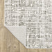 Oriental Weavers Montecito 5150W White/ Grey 9'10"" x 12'10"" Indoor Area Rug M5150W300394ST