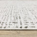 Oriental Weavers Montecito 5150W White/ Grey 7'10"" x 10'10"" Indoor Area Rug M5150W240340ST