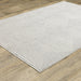 Oriental Weavers Montecito 8111W Grey/ White 6'7"" x 9'6"" Indoor Area Rug M8111W200296ST