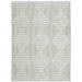 Oriental Weavers Montecito 8111W Grey/ White 7'10"" x 10'10"" Indoor Area Rug M8111W240340ST