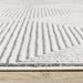 Oriental Weavers Montecito 8111W Grey/ White 9'10"" x 12'10"" Indoor Area Rug M8111W300394ST