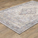 Oriental Weavers Myers Park MYP02 Blue/ Gold 8'9"" x 12' Indoor Area Rug MMYP02266366ST