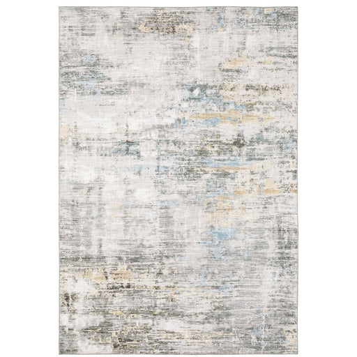 Oriental Weavers Myers Park MYP11 Grey/ Gold 8'9"" x 12' Indoor Area Rug MMYP11266366ST