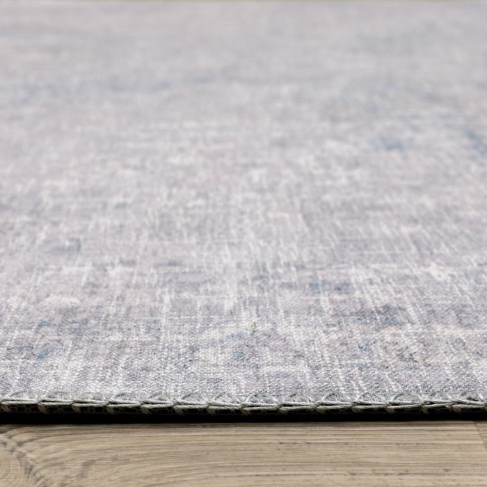 Oriental Weavers Myers Park MYP12 Grey/ Blue 8'9"" x 12' Indoor Area Rug MMYP12266366ST