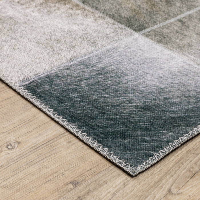 Oriental Weavers Myers Park MYP16 Grey/ Charcoal 8'9"" x 12' Indoor Area Rug MMYP16266366ST