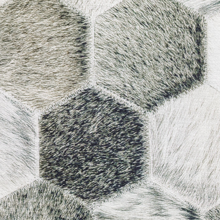 Oriental Weavers Myers Park MYP17 Grey/ Charcoal 8'9"" x 12' Indoor Area Rug MMYP17266366ST