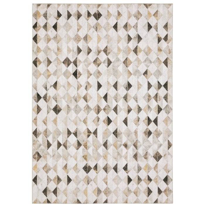 Oriental Weavers Myers Park MYP18 Beige/ Brown 8'9"" x 12' Indoor Area Rug MMYP18266366ST