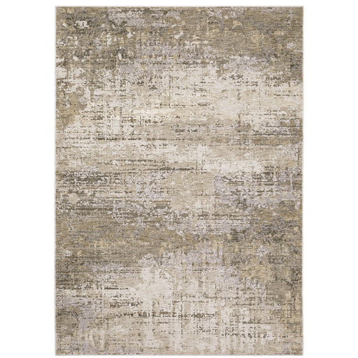 Oriental Weavers Nebulous 001H9 Beige/ Grey 7'10"" x 10'10"" Indoor Area Rug N001H9240340ST
