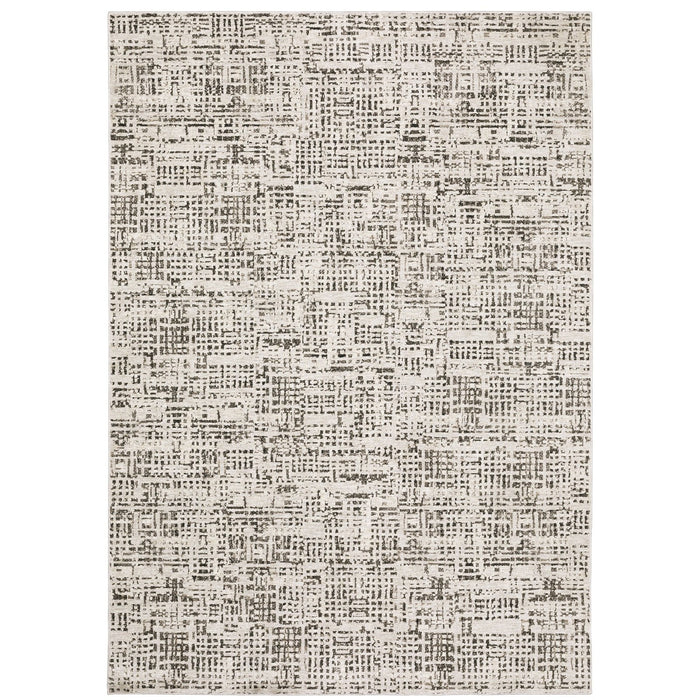 Oriental Weavers Nebulous 2060W Ivory/ Grey 7'10"" x 10'10"" Indoor Area Rug N2060W240340ST