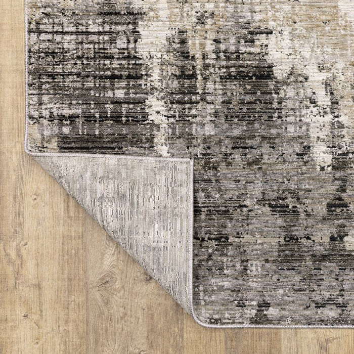 Oriental Weavers Nebulous 4151N Grey/ Beige 6'7"" x 9'6"" Indoor Area Rug N4151N200296ST