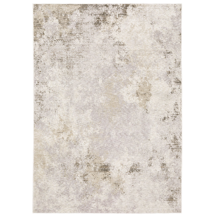 Oriental Weavers Nebulous 050J9 Ivory/ Beige 6'7"" x 9'6"" Indoor Area Rug N050J9200296ST