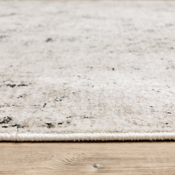 Oriental Weavers Nebulous 561E9 Ivory/ Grey 9'10"" x 12'10"" Indoor Area Rug N561E9300394ST