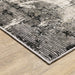 Oriental Weavers Nebulous 7151E Grey/ Ivory 6'7"" x 9'6"" Indoor Area Rug N7151E200296ST