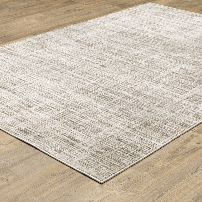Oriental Weavers Nebulous 071E9 Beige/ Ivory 6'7"" x 9'6"" Indoor Area Rug N071E9200296ST