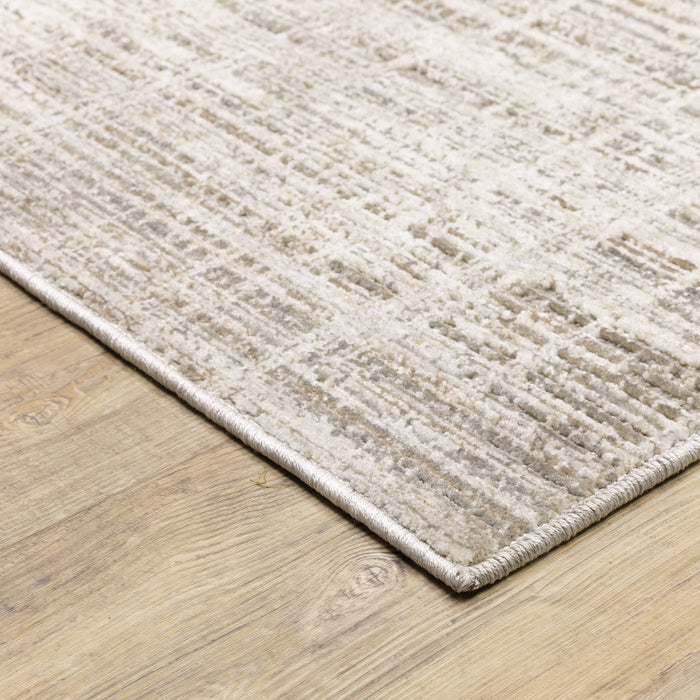 Oriental Weavers Nebulous 071E9 Beige/ Ivory 6'7"" x 9'6"" Indoor Area Rug N071E9200296ST