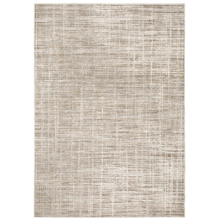 Oriental Weavers Nebulous 071E9 Beige/ Ivory 9'10"" x 12'10"" Indoor Area Rug N071E9300394ST