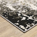 Oriental Weavers Nebulous 091L9 Grey/ Ivory 6'7"" x 9'6"" Indoor Area Rug N091L9200296ST