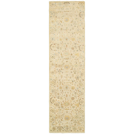 Oriental Weavers Palace 10301 Beige/ Grey 2'6"" x 10' Indoor Area Rug P10301076305ST