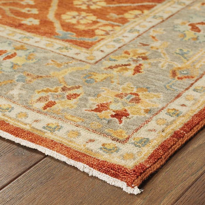 Oriental Weavers Palace 10306 Red/ Grey 8' x 10' Indoor Area Rug P10306244305ST