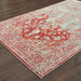 Oriental Weavers Pandora 1501U Grey/ Orange 7'10"" x 10'10"" Indoor Area Rug P1501U240330ST