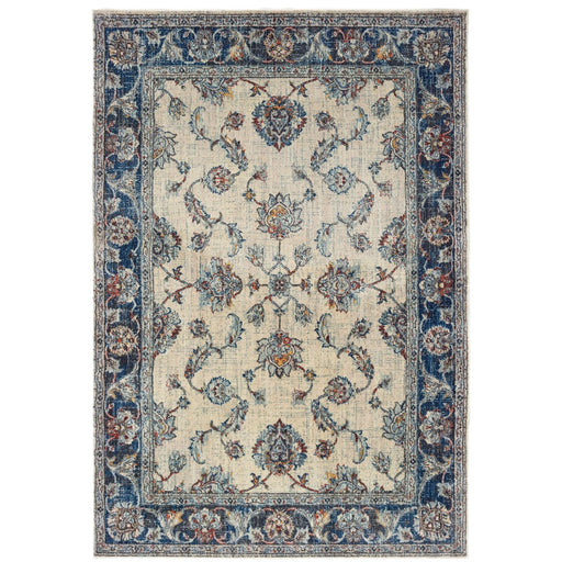 Oriental Weavers Pandora 1802E Ivory/ Blue 9'10"" x 12'10"" Indoor Area Rug P1802E300390ST