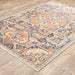 Oriental Weavers Pandora 049S7 Blue/ Orange 7'10"" x 10'10"" Indoor Area Rug P049S7240330ST