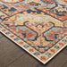 Oriental Weavers Pandora 049S7 Blue/ Orange 7'10"" x 10'10"" Indoor Area Rug P049S7240330ST