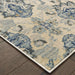 Oriental Weavers Pandora 5502W Ivory/ Blue 9'10"" x 12'10"" Indoor Area Rug P5502W300390ST