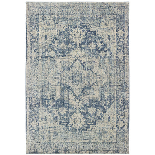 Oriental Weavers Pandora 070E7 Ivory/ Blue 7'10"" x 10'10"" Indoor Area Rug P070E7240330ST