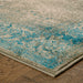 Oriental Weavers Pasha 1330E Blue/ Beige 7'10"" x 10'10"" Indoor Area Rug P1330E240330ST