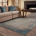 Oriental Weavers Pasha 1330E Blue/ Beige 7'10"" x 10'10"" Indoor Area Rug P1330E240330ST