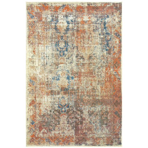 Oriental Weavers Pasha 521X6 Beige/ Multi 9'10"" x 12'10"" Indoor Area Rug P521X6300390ST