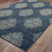 Oriental Weavers Pasha 5992K Blue/ Ivory 9'10"" x 12'10"" Indoor Area Rug P5992K300390ST