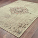 Oriental Weavers Pasha 072J2 Ivory/ Brown 9'10"" x 12'10"" Indoor Area Rug P072J2300390ST