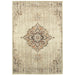 Oriental Weavers Pasha 072J2 Ivory/ Brown 9'10"" x 12'10"" Indoor Area Rug P072J2300390ST