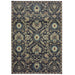 Oriental Weavers Raleigh 022K5 Navy/ Ivory 6'7"" x 9'6"" Indoor Area Rug R022K5200290ST
