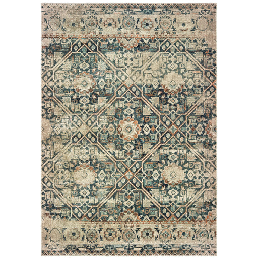 Oriental Weavers Raleigh 4925L Blue/ Ivory 6'7"" x 9'6"" Indoor Area Rug R4925L200290ST