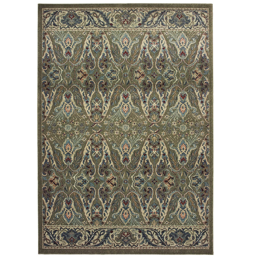 Oriental Weavers Raleigh 655Q5 Brown/ Ivory 9'10"" x 12'10"" Indoor Area Rug R655Q5300390ST