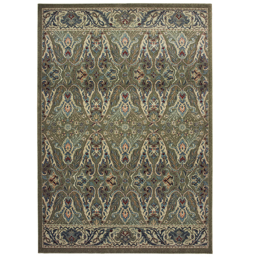 Oriental Weavers Raleigh 655Q5 Brown/ Ivory 7'10"" x 10'10"" Indoor Area Rug R655Q5240330ST