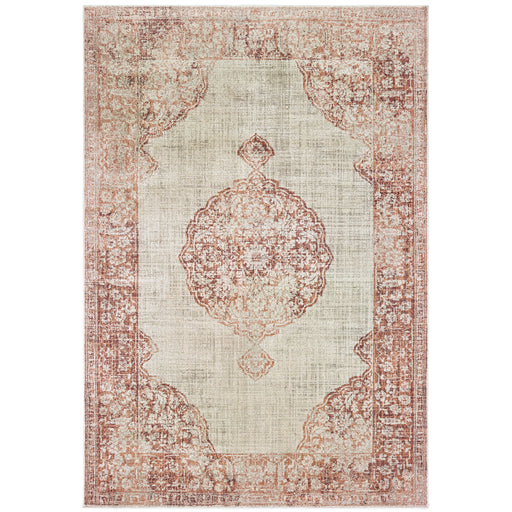 Oriental Weavers Raleigh 099W5 Ivory/ Pink 6'7"" x 9'6"" Indoor Area Rug R099W5200290ST