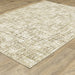 Oriental Weavers Reed RE03A Ivory/ Brown 6'7"" x 9'6"" Indoor Area Rug RRE03A200296ST