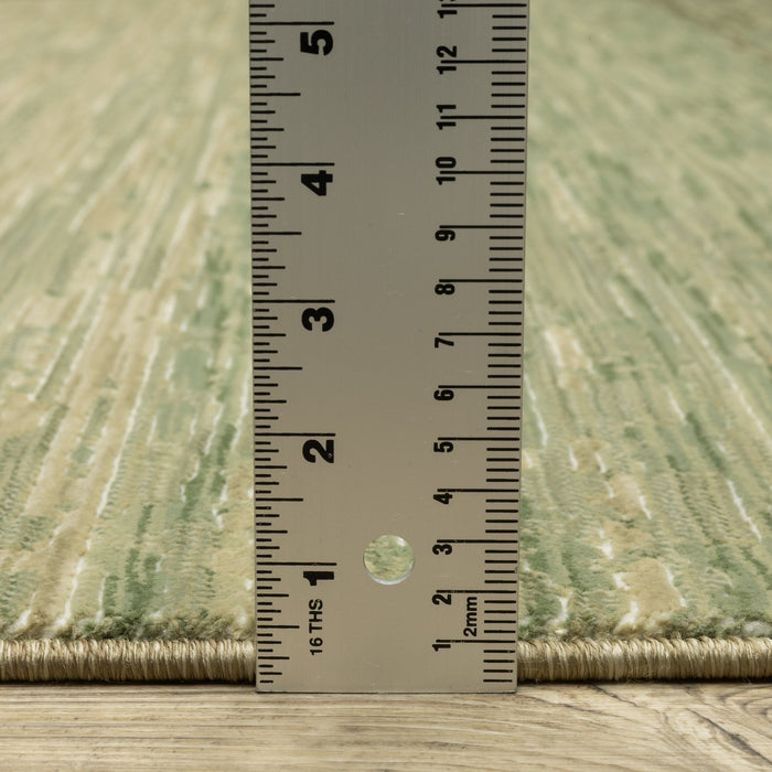 Oriental Weavers Reed RE09A Beige/ Green 9'10"" x 12'10"" Indoor Area Rug RRE09A300394ST